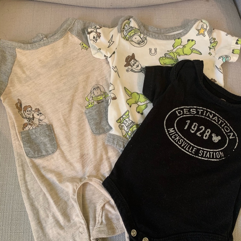Disney Newborn onesies